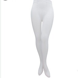 جوراب شلواری زنانه پنتی رنگ سفید فری سایز  ضخامت 200  و 280 قبل از سفارش موجودی گرفته شود 