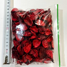 گل خشک قرمز سایز متوسط (70گرم)
