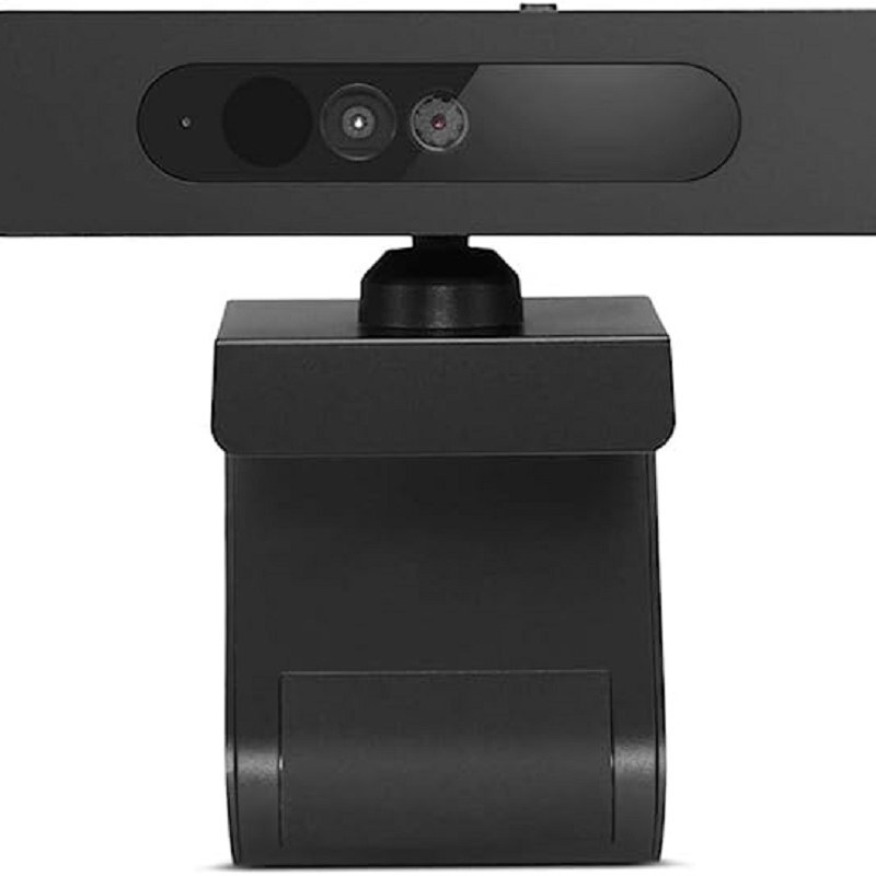 وبکم Lenovo 500 Full HD USB Webcam Black با قابلیت تشخیص چهره Windows Hello