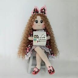 عروسک رولی جادستمالی نگهدارنده دستمال جهیزیه سیسمونی