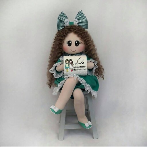 عروسک رولی عروسک نگهدارنده دستمال رولی  جهیزیه سیسمونی
