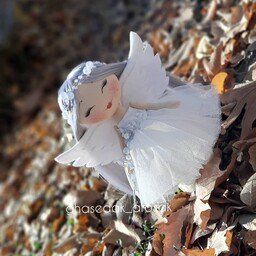 عروسک فرشته بالدار با موهایی خاص مخصوص خاص پسندا