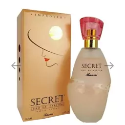 عطر ادکلن سکرت Secret زنانه رصاصی اصل 75 میل

