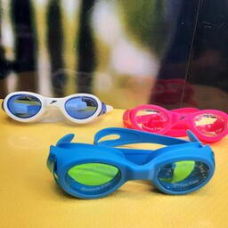عینک شنا وارداتی اعلا مدل 502 در 4 رنگ آبی روشن،مشکی،سرخابی،سفید