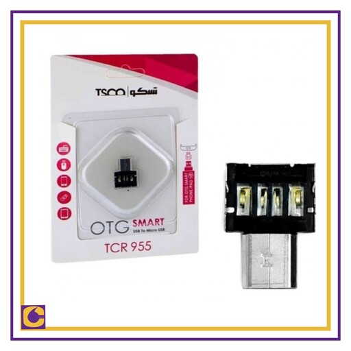  تبدیل OTG میکرو یو اس بی تسکو TSCO مدل TCR955