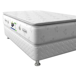 تخت خواب با تشک دو طرف پددار دو نفره سایز 200 در 160 سانتیمتر کالای خواب رابو