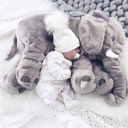 بالشت نوزاد فیل بالشتی عروسک فیل
