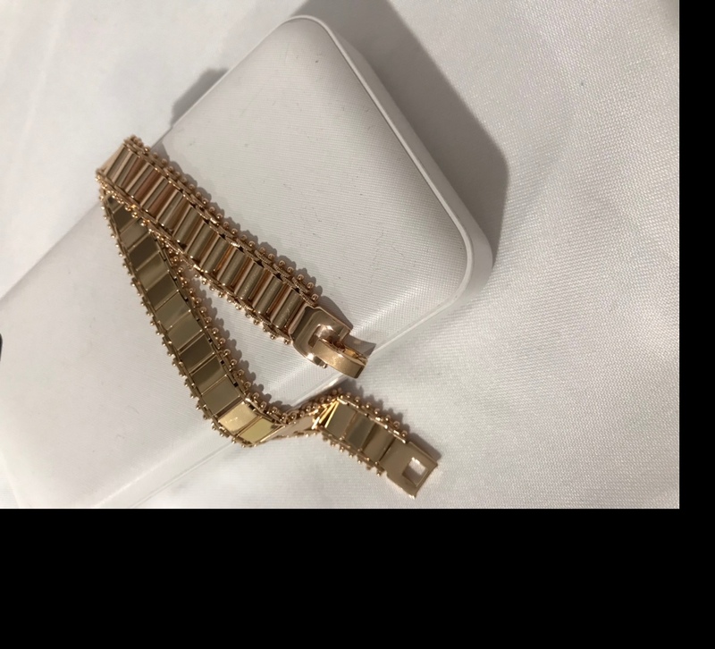 دستبند ژوپینگ مدل لارا نردبانی آینه ای