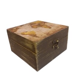 جعبه چوبی هدیه مدل نقشه