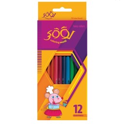 مداد رنگی 12 رنگ لوکی 