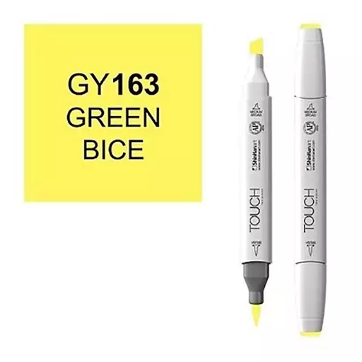 ماژیک براش دوسر تاچ Green Bice کد GY163