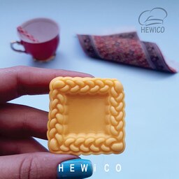 قالب شیرینی طرح بافت گیسو کد-465 برند هویکو
