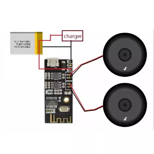 ماژول گیرنده بلوتوث صوتی MH-M38