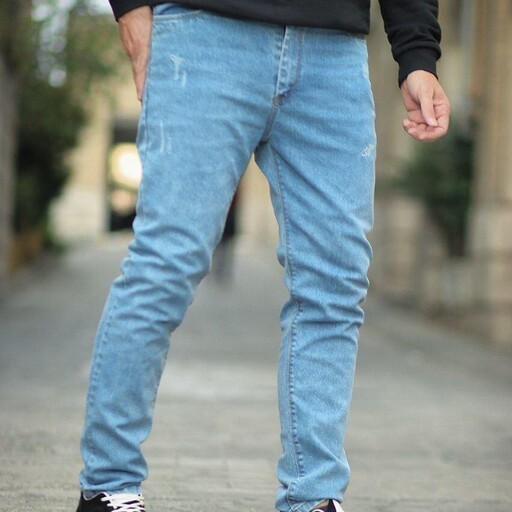 شلوار جین راسته مردانه سایز بزرگ 