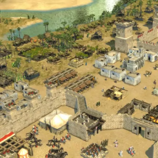 بازی زیبا و نوستالژی دوبله فارسی Stronghold Crusader 2