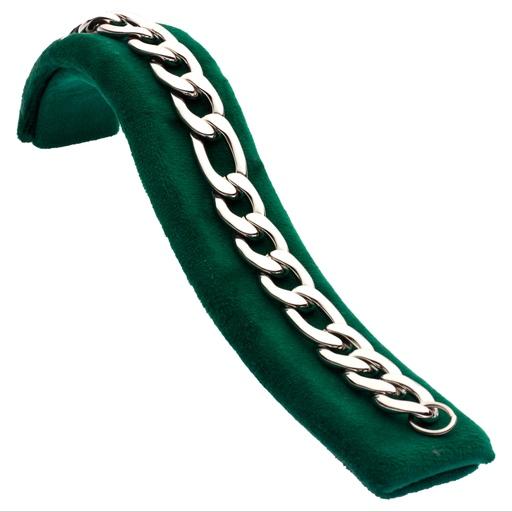 دستبند مردانه  زنجیری -  استیل - مدل TBR-78 - نقره ای