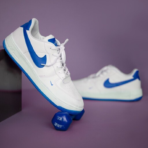 کفش مردانه Nike مدل Mercury (سفید آبی)
