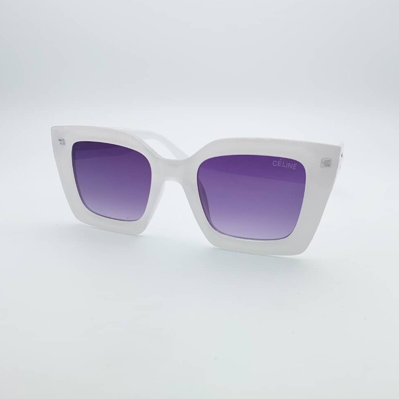 عینک آفتابی اسپرت سلین یووی 400 رنگ فریم سفید ارسال رایگان 