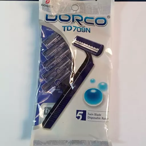 ژیلت دورکو dorco مدل td709n بسته 5 عددی