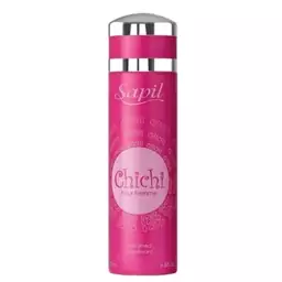 اسپری چی چی  زنانه chichi sapil  عطر چیچی صورتی بادی اسپری چیچی دخترانه اسپری بدن چیچی Chichi Sapil رایحه Chi Chi اصل