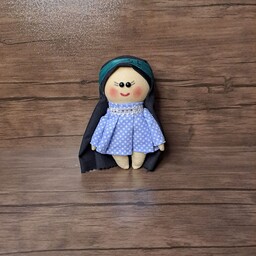 عروسک روسی پک 10تایی عروسک محرمی(حضرت رقیه)مناسب برای سفره نذری وایام محرم .سایز15سانت