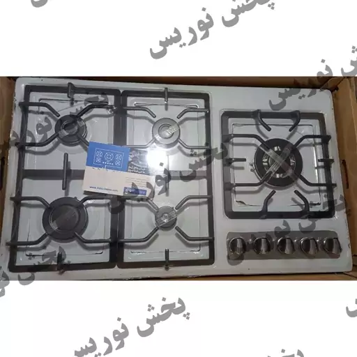 اجاق گاز صفحه ای استیل تیدومکث  مدل s501s