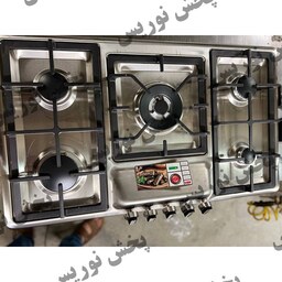 اجاق گاز صفحه ای استیل تیدومکث مدل s505