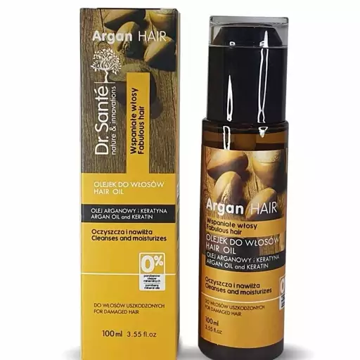 روغن موی آرگان  100 میل دکتر سانته Dr.Sante argan oil