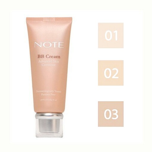 بی بی کرم نوت شرکتی مدل ادونس
BB Cream NOTE Advanced Skin Corrector