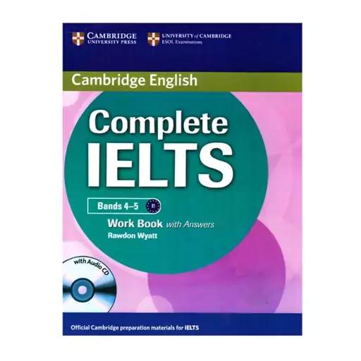 کتاب زبان Cambridge English Complete Ielts 4-5 B1