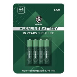 باتری نیم قلمی گرین لاین Alkaline بسته چهار عددی