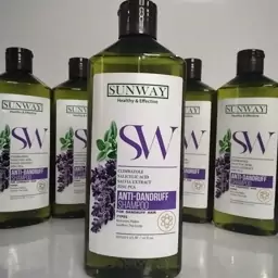 سان وی شامپو ضد شوره مو  فاقد سولفات  SUNWAY ANTI DANDRUFF FREE SULFATE SHAMPOO