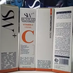 سان وی کرم روشن کننده پوست ویتامین سی       SUNWAY VITAMIN   C     CREAM  