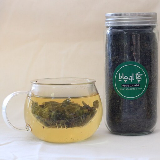 چای سبز ممتاز(ساچمه ای)،(برند اوچایا )محصول شرکت غزل چای