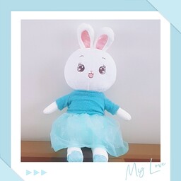 عروسک پولیشی خرگوش شاهزاده- 60 سانتی(ارسال رایگان)