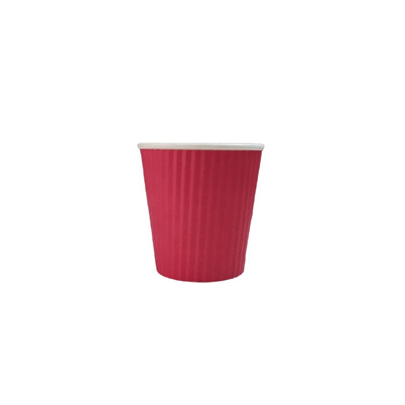 لیوان یکبار مصرف مدل Red Espresso بسته 25 عددی رنگ سفید 