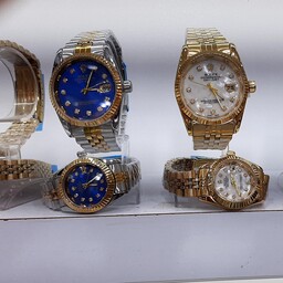 ست ساعت مچی رولکس در رنگهای مختلف مناسب آقایان و خانمها 