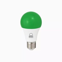 لامپ ال ای دی 9 وات رنگی بروکس (سبز)
