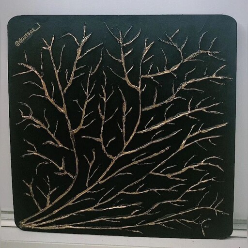 تابلو سه بعدی دکوراتیو ریشه درخت