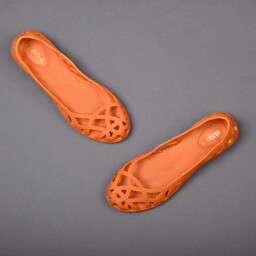 صندل کفش ساحلی دخترانه مدل 348940 رنگ نارنجی سایز 32تا35