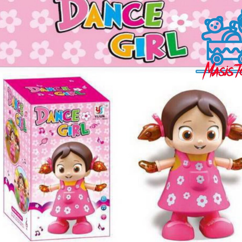 دختر رقاص شخصیت کارتونی دورا موزیکال وچراغدار جنس خوب وارداتی مناسب برای گروه سنی سه سال به بالا