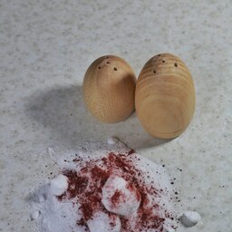 نمکدان تخم مرغی 2 قلو جدید