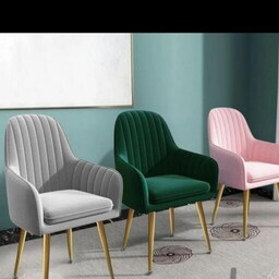 صندلی مبله شیاری در رنگ بندی متنوع ، پایه فلزی