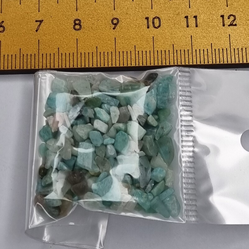 سنگ معدنی آبی سبز ترکیبی ده گرمی 