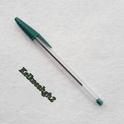 خودکار بیک کریستال 1mm.رنگ سبز