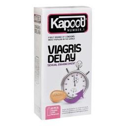 کاندوم کاپوت مدل Viagris Delay تعداد 12 عدد