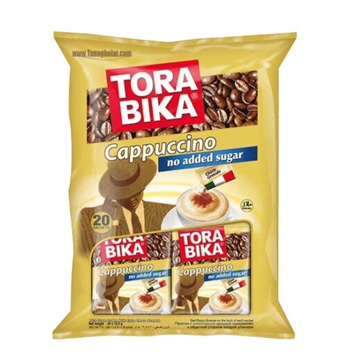 کاپوچینو رژیمی ترابیکا بسته 20 عددی Tora bika