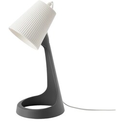 چراغ(لامپ) مطالعه رومیزی آیکیا، خاکستری و سفید مدلSVALET WORK LAMP
