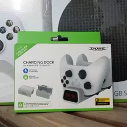 پک شارژر xbox مدل Dobe چراغ دار 