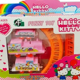 قطار اسباب بازی مدل هلو کیتی Hello Kitty